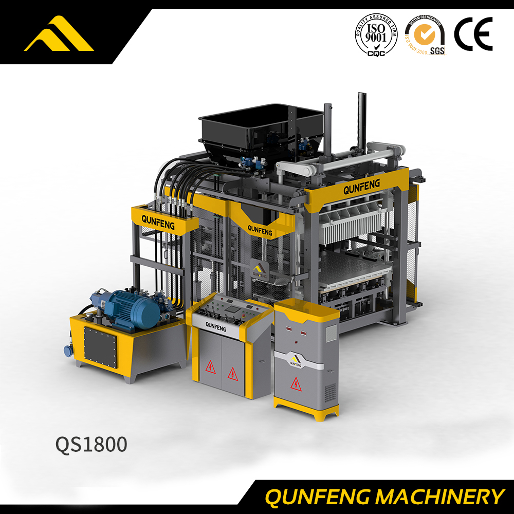 "Supersonic" Series Block Making Machine Supplier(QS1800)