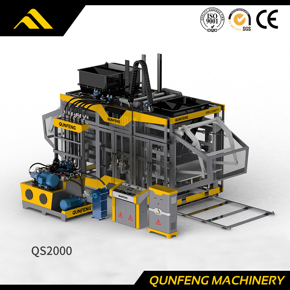 Supersonic Series Fully Automatic Concrete Block Machine(QS2000)