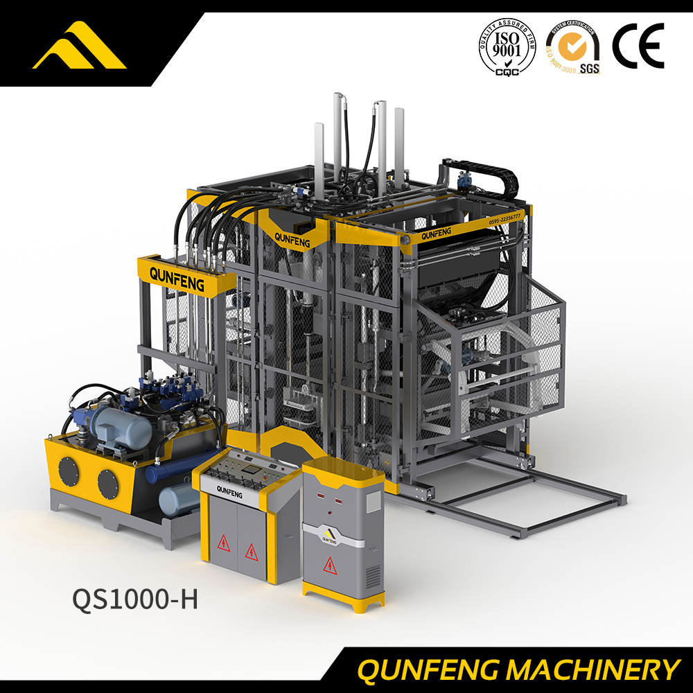 "Supersonic" Series Concrete Block Making Machine(QS1000-H)