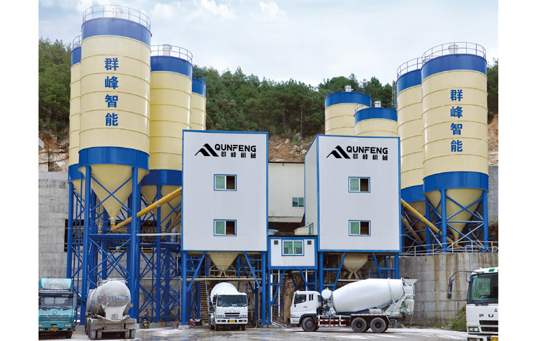 Large Cement Batching Mixing Plant