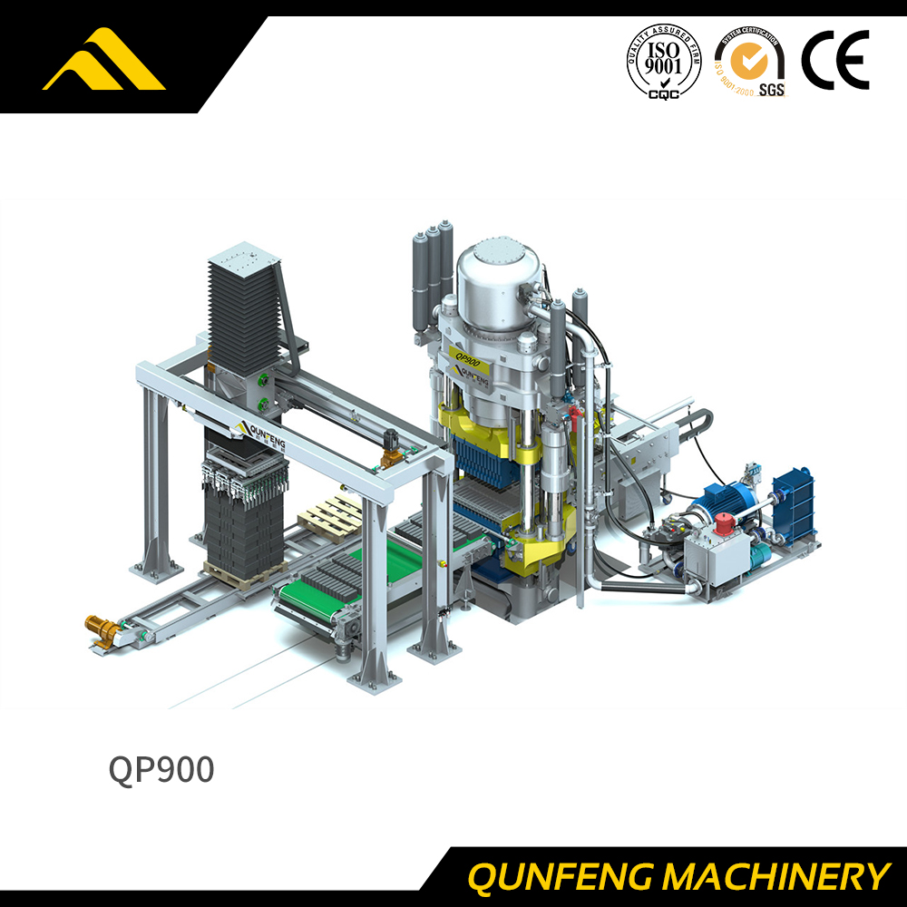 QP900 Fully-automatic Hydraulic Block Machine